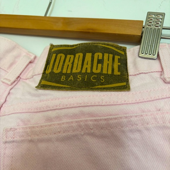 Vintage Baby Pink High Waisted Jordache Denim Jeans Size 9/10 - Picture 11 of 11